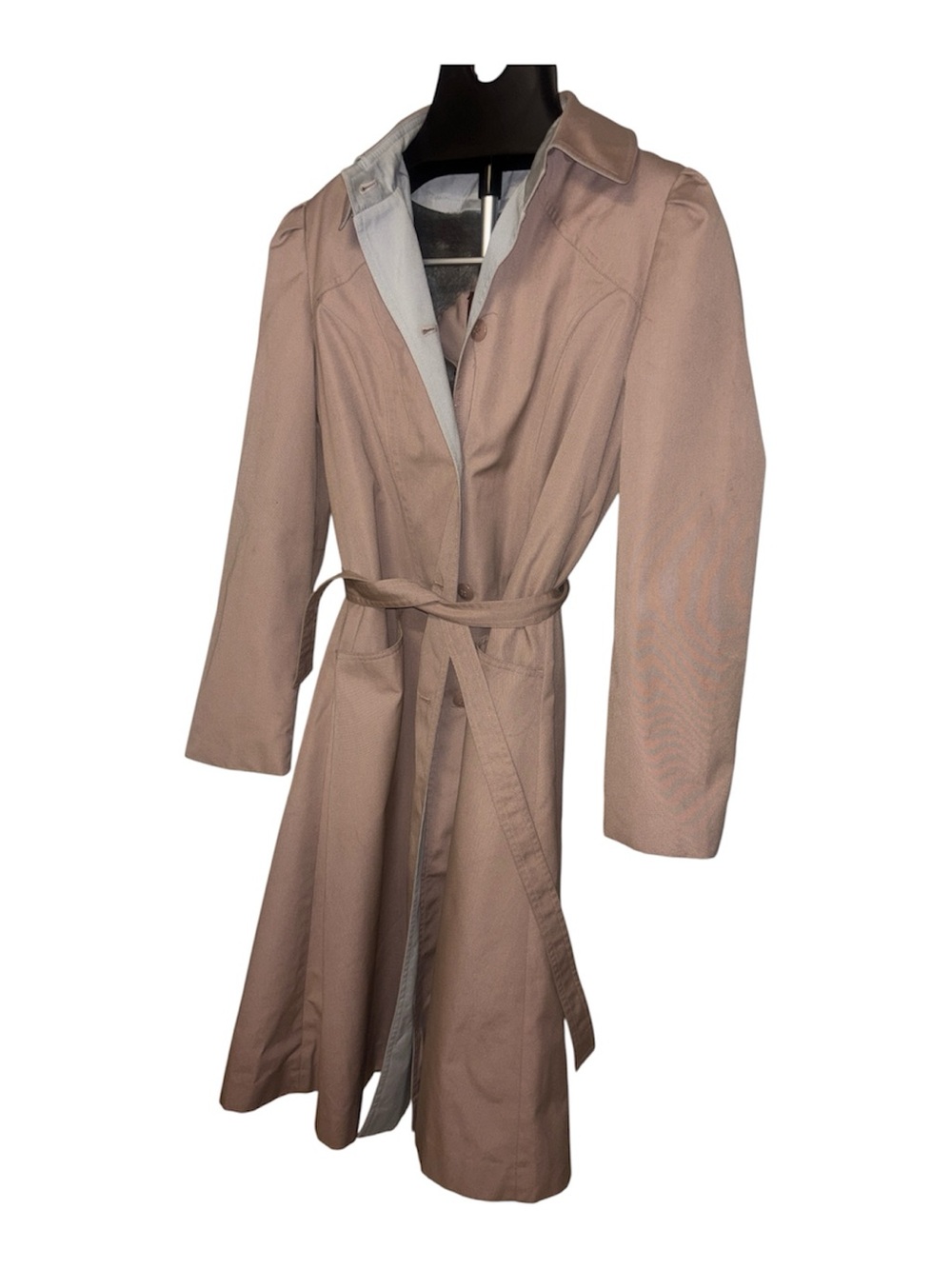 Vintage J Gallery Trench Coat – 80s/90s – Size 6/7 – Women’s Small – Liner